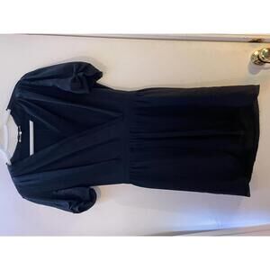 Maje Black Short Sleeve Dress Size 3